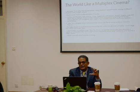 国际研究协会(The International Studies Association,ISA)前主席阿米塔·阿查亚(Amitav Acharya)作学术报告